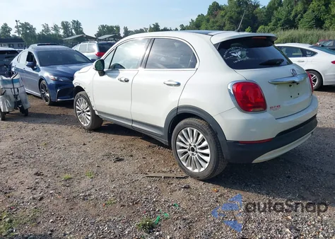 2016 Fiat 500X Lounge из США, поврежденный, VIN ZFBCFYDT1GP379674